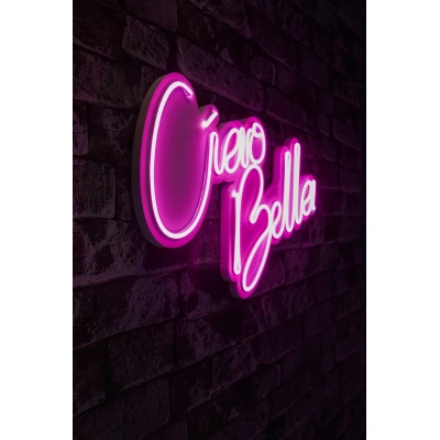 Dekorativní LED osvětlení CIAO BELLA růžová