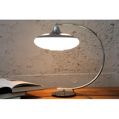 Estila Luxusní moderní designová stolní lampa Luna logo