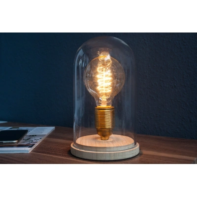 Estila Designová stolní lampa Edison retro