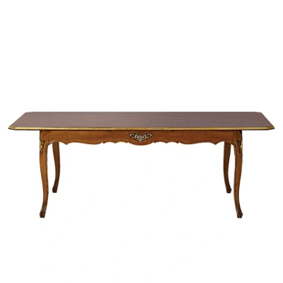Estila Luxusní klasický jídelní stůl Clasica z dřevěného masivu s vyřezávanou výzdobou obdélníkového tvaru 180cm
